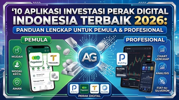 10 Aplikasi Investasi Perak Digital Indonesia Terbaik 2026