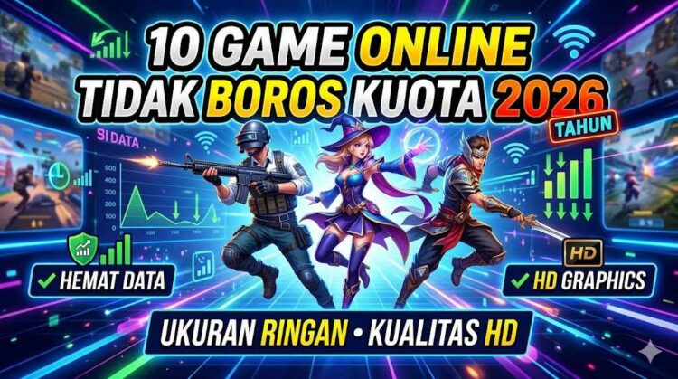 10 Game Online yang Tidak Boros Kuota 2026, Ukuran Ringan Kualitas HD