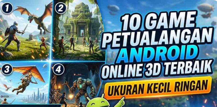 10 Game Petualangan Android Online 3D Terbaik Ukuran Kecil Ringan Terbaru 2026