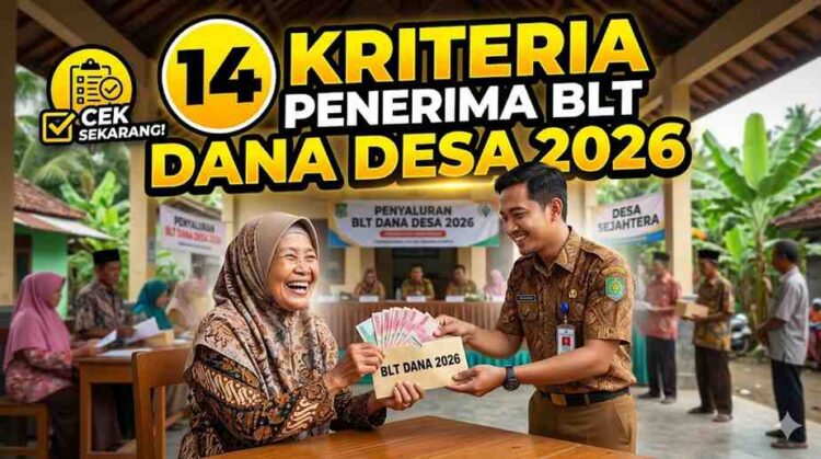 14 Kriteria Penerima BLT Dana Desa 2026 PDF Berdasarkan Undang-Undang Tentang Dana BLT