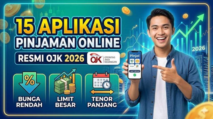 15 Aplikasi Pinjaman Online Bunga Rendah Limit Besar Tenor Panjang Resmi OJK 2026