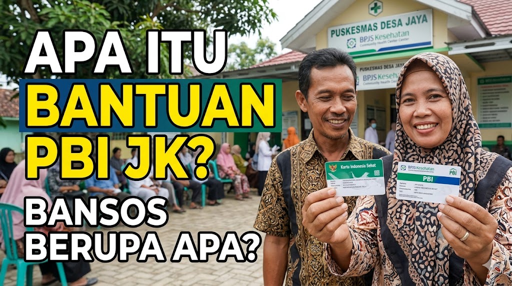Apa Itu Bantuan PBI JK, Bansos Berupa Apa, Cek Info PBI JKN Lengkap Pendaftaran dan Login