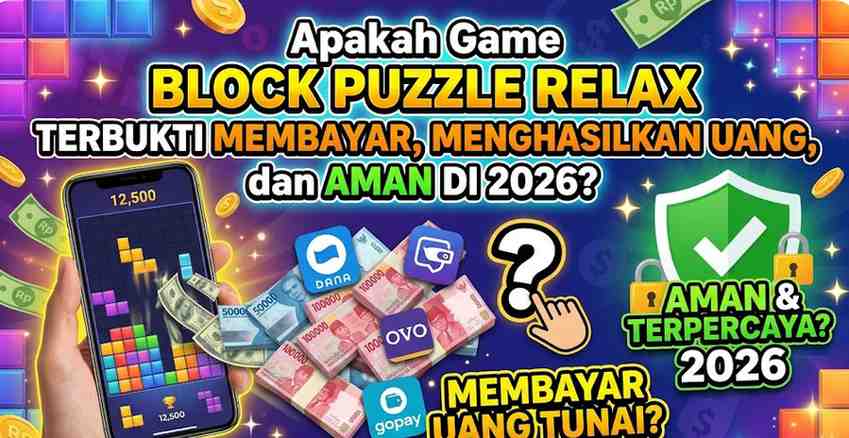 Apakah Game Block Puzzle Relax Terbukti Membayar, Menghasilkan Uang, dan Aman di 2026