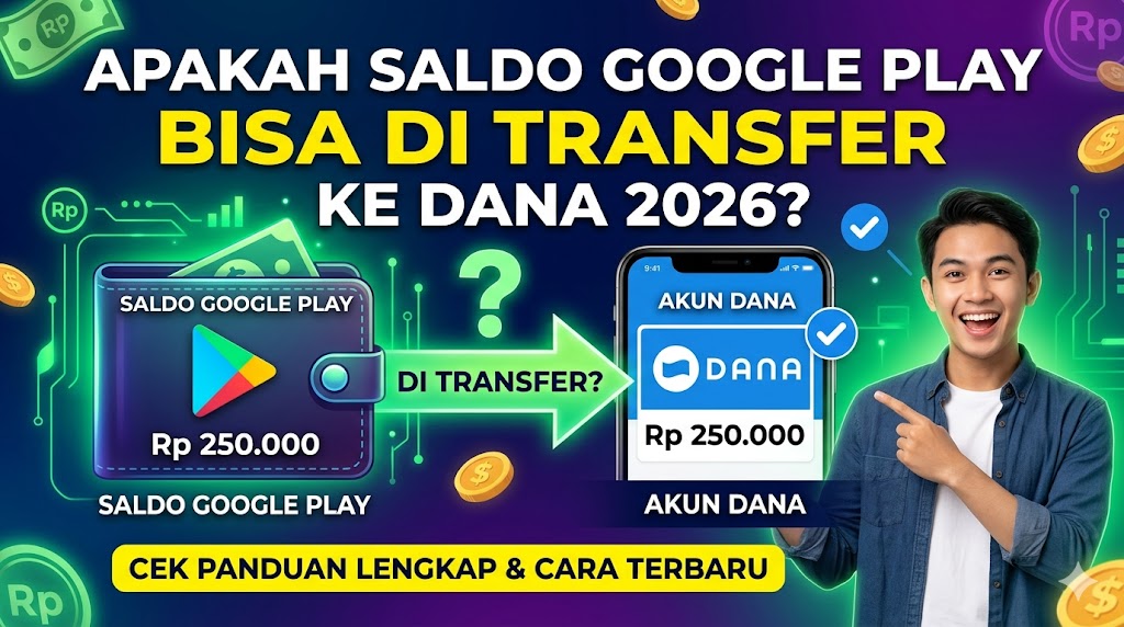 Apakah Saldo Google Play Bisa Di Transfer Ke DANA 2026, Cek Panduan Lengkap