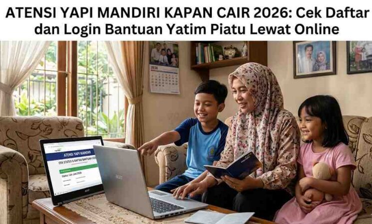 Atensi YAPI Mandiri Kapan Cair 2026: Cek Daftar dan Login Bantuan Yatim Piatu Lewat Online