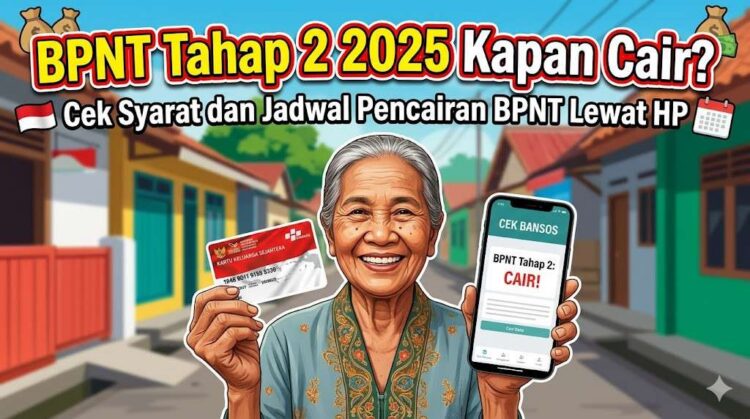 BPNT Tahap 2 2025 Kapan Cair Cek Syarat dan Jadwal Pencairan BPNT Lewat HP