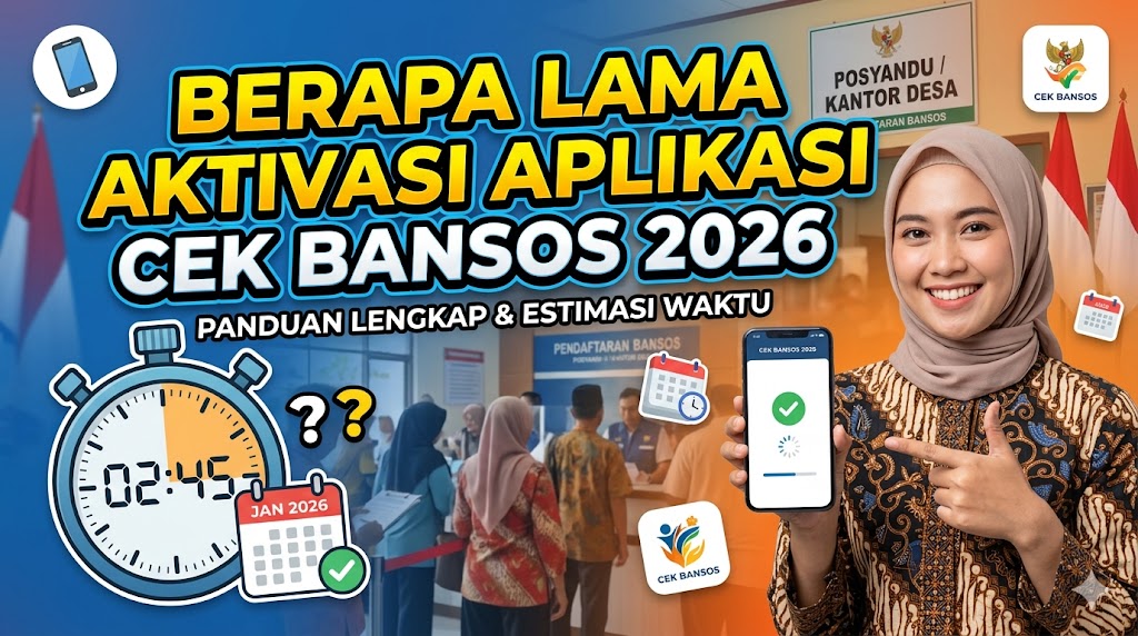 Berapa Lama Aktivasi Aplikasi Cek Bansos 2026, Cek Panduan Lengkap Aktivasi Online