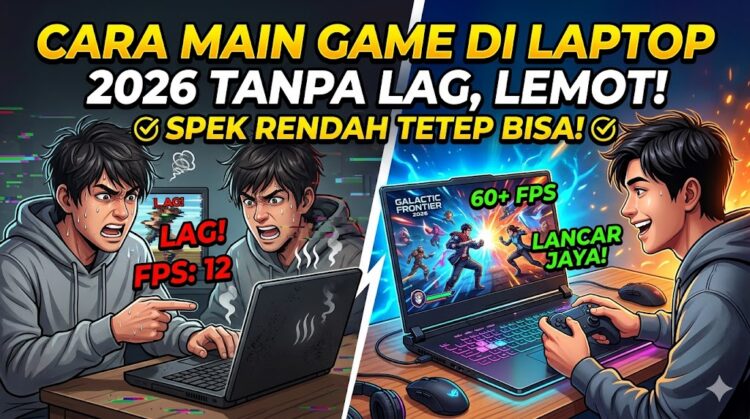Cara Bermain Game di Laptop 2026 Tanpa Lag, Lemot, Spek Rendah