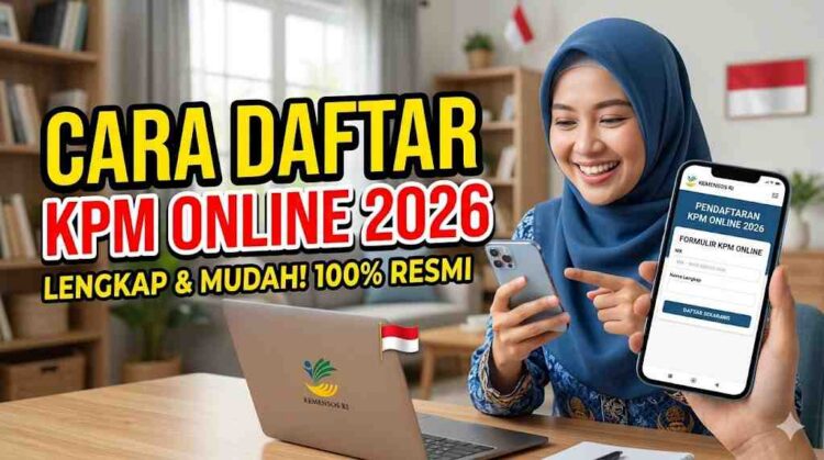 Cara Daftar KPM Online 2026, Syarat Login Menerima Bantuan KPM Secara Online
