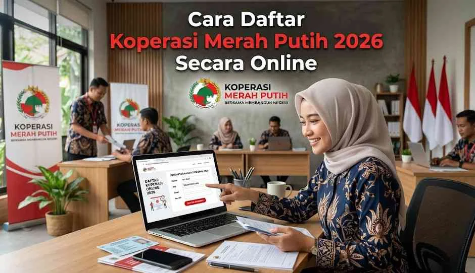Cara Daftar Koperasi Merah Putih 2026 Secara Online Lewat Link Pendaftaran Pegawai SPPI Kopdesmerahputih Kop Cara Daftar Koperasi Merah Putih 2026 Secara Online Lewat Link Pendaftaran Pegawai SPPI Kopdesmerahputih Kop