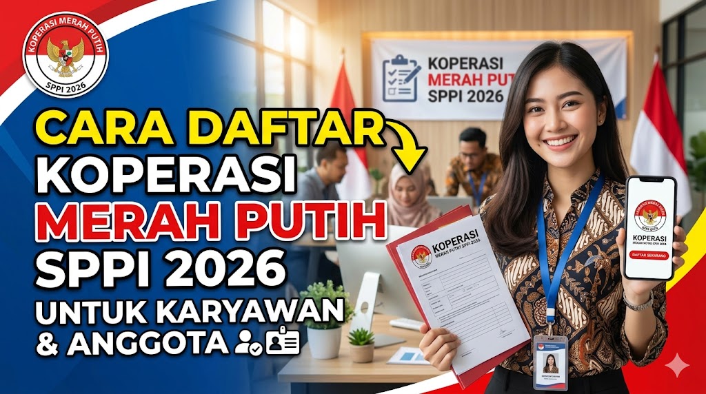 Cara Daftar Koperasi Merah Putih SPPI 2026 untuk Karyawan dan Anggota