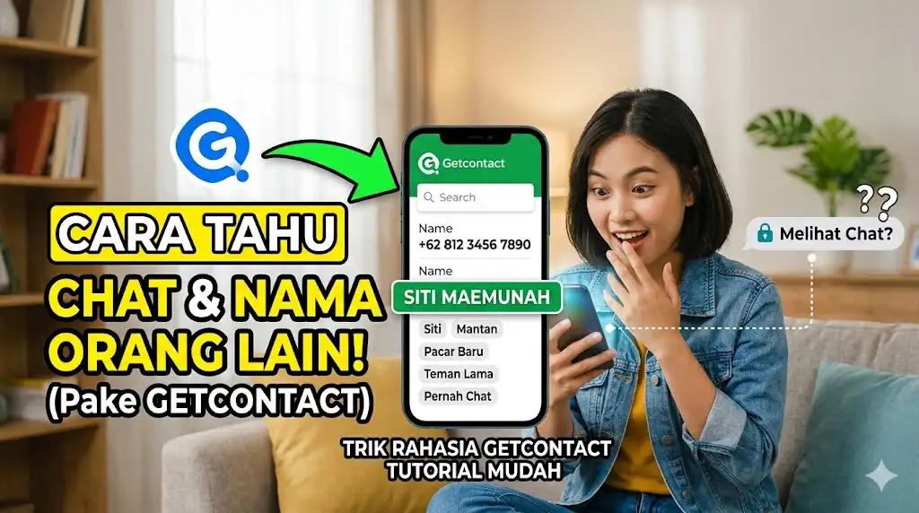 Cara Menggunakan Get Contact untuk Melihat Chat Orang Lain dan Mengetahui Nama