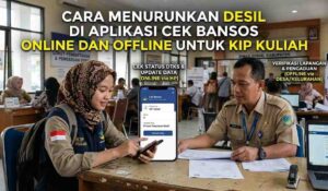 Cara Menurunkan Desil di Aplikasi Cek Bansos Online dan Offline untuk KIP Kuliah