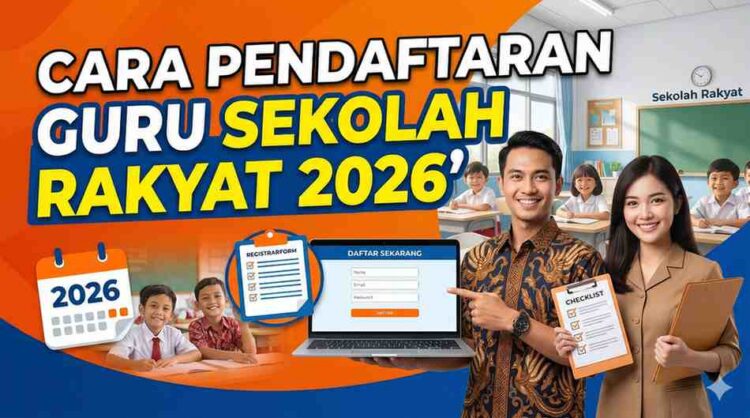 Cara Pendaftaran Guru Sekolah Rakyat 2026 PDF, Login PPPK Secara Online
