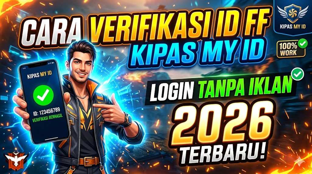 Cara Verifikasi ID FF Kipas My ID Login Tanpa Iklan 2026