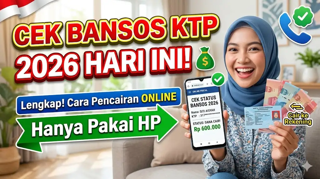 Cek Bansos KTP Hari Ini