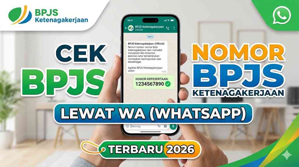 Cek Nomor BPJS Ketenagakerjaan Lewat WA