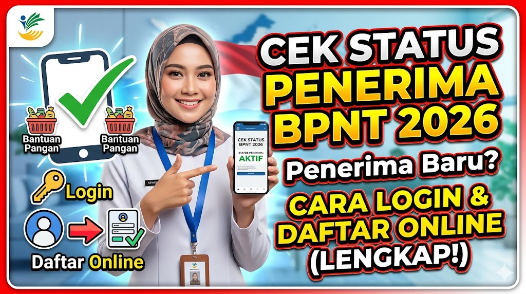 Cek Status Penerima Baru BPNT 2026, Lengkap Cara Login Daftar Lewat Online