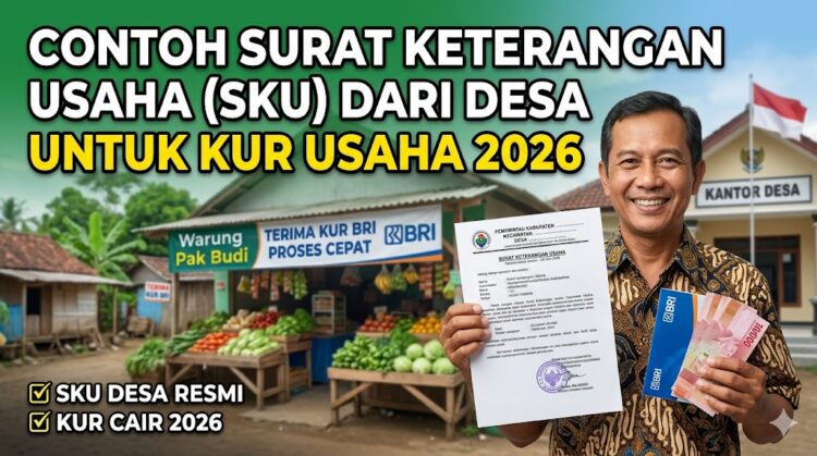 Contoh Surat Keterangan Usaha dari Desa untuk KUR Usaha SKU 2026