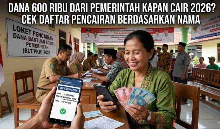 Dana 600 Ribu dari Pemerintah Kapan Cair 2026? Cek Daftar Pencairan Berdasarkan Nama
