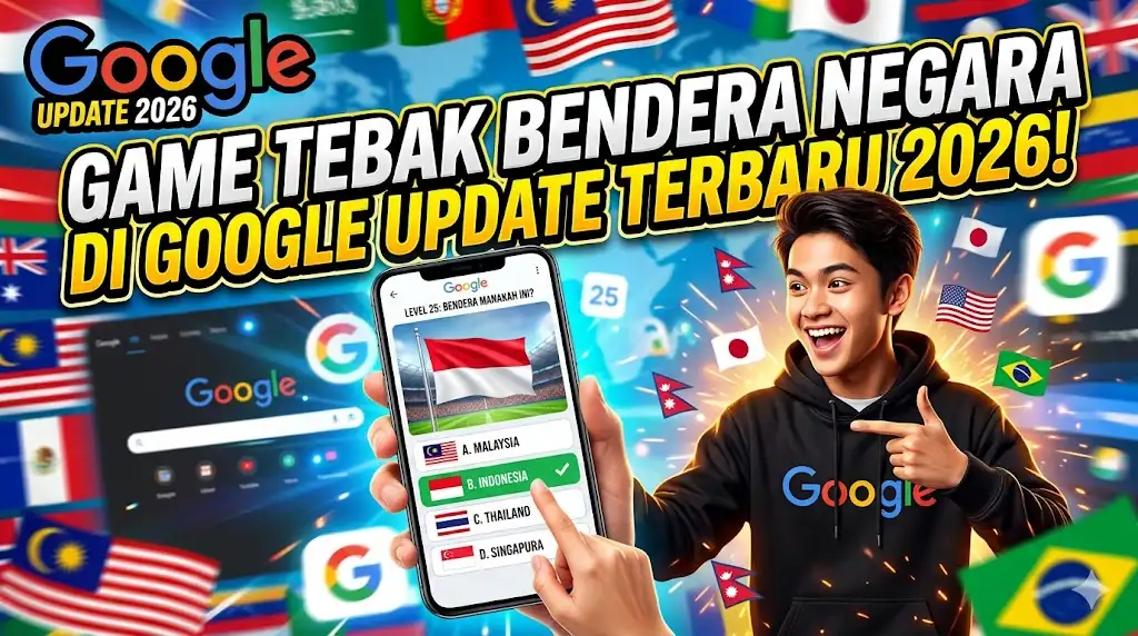 Game Tebak Bendera Negara di Google Update Terbaru 2026