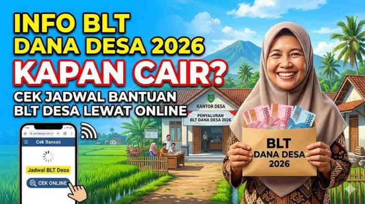 Info BLT Dana Desa 2026 Kapan Cair, Cek Jadwal Bantuan BLT Desa Lewat Online