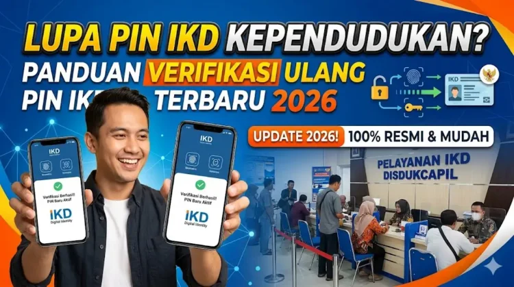 Lupa PIN IKD Kependudukan, Panduan Verifikasi Ulang PIN IKD Terbaru 2026