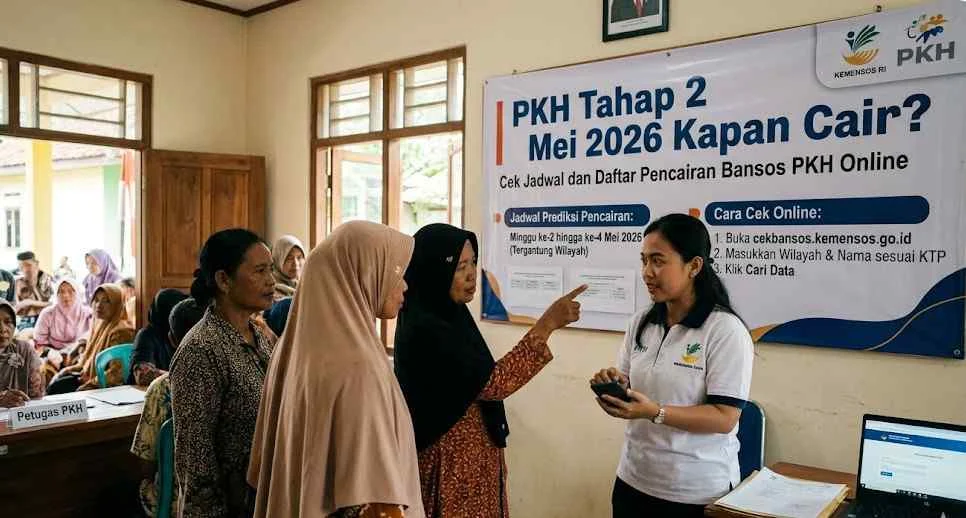 PKH Tahap 2 Mei 2026 Kapan Cair, Cek Jadwal dan Daftar Pencairan Bansos PKH Online PKH Tahap 2 Mei 2026 Kapan Cair, Cek Jadwal dan Daftar Pencairan Bansos PKH Online