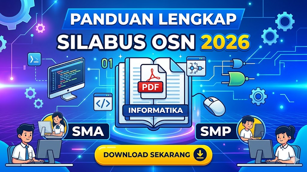 Panduan Lengkap Silabus OSN 2026 PDF Informatika SMA dan SMP