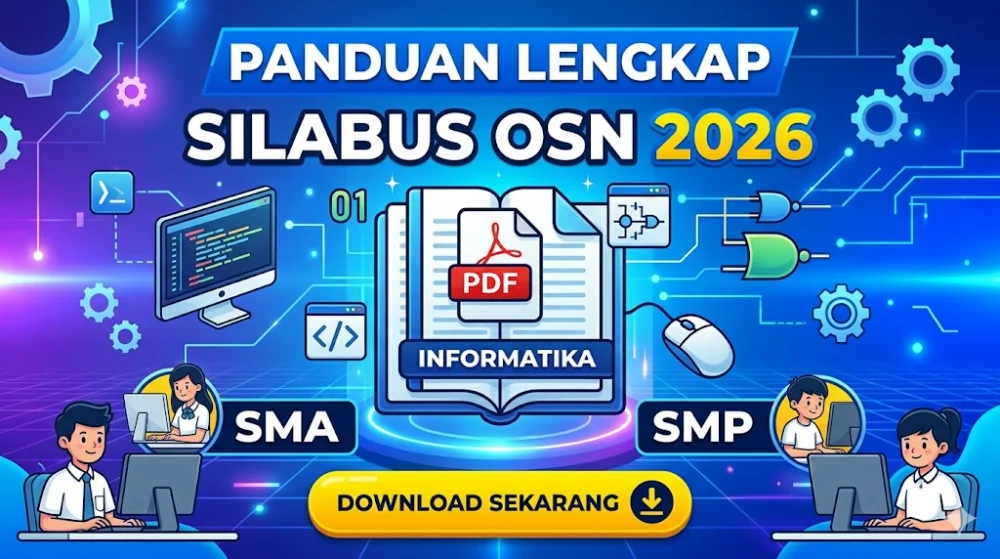Panduan Lengkap Silabus OSN 2026 PDF Informatika SMA dan SMP Panduan Lengkap Silabus OSN 2026 PDF Informatika SMA dan SMP