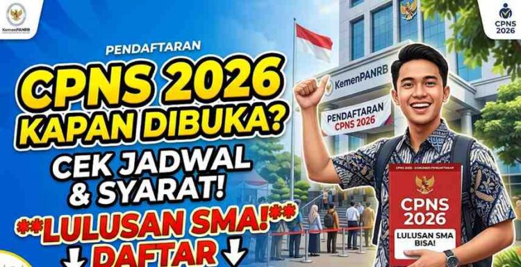 Pendaftaran CPNS 2026 Kapan Dibuka, Cek Jadwal Syarat Daftar Kejaksaan Lulusan SMA
