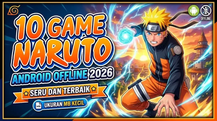 Rekomendasi 10 Game Naruto Android Offline 2026 Seru dan Terbaik Ukuran MB Kecil