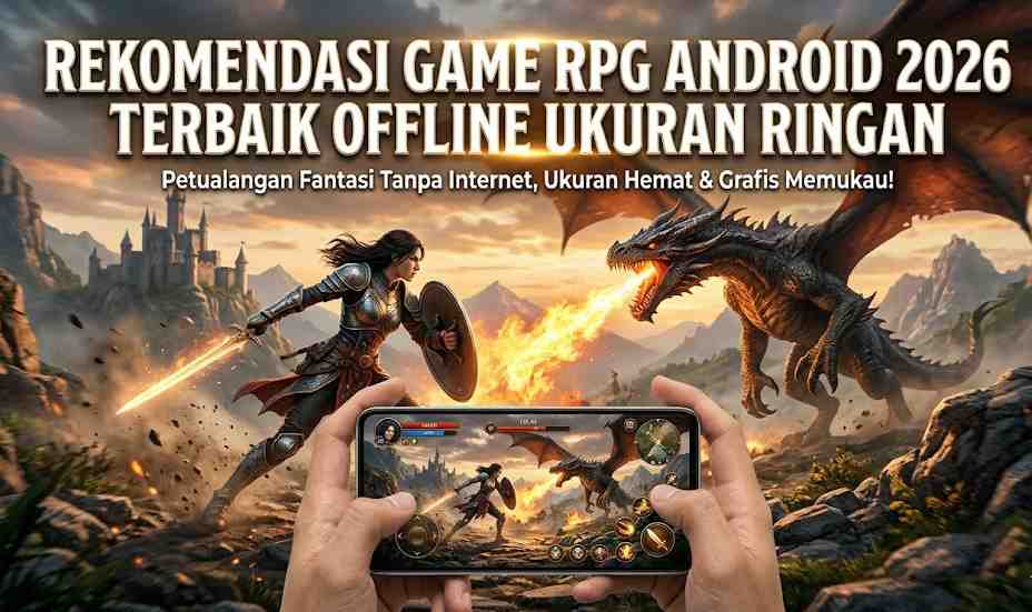 Rekomendasi Game RPG Android 2026 Terbaik Offline Ukuran Ringan
