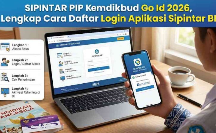 SIPINTAR PIP Kemdikbud Go Id 2026, Lengkap Cara Daftar Login Aplikasi Sipintar BI