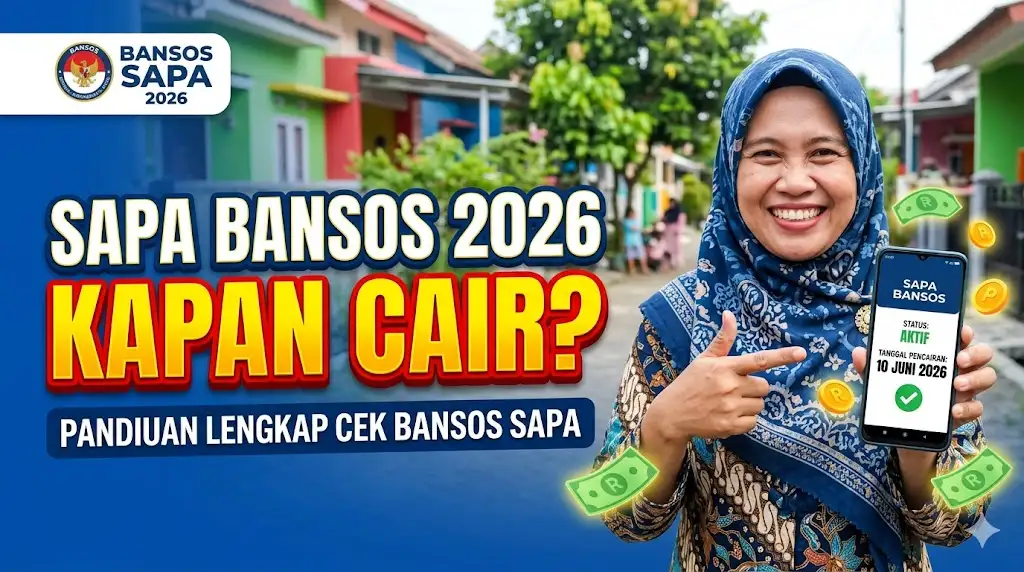 Sapa Bansos 2026 Kapan Cair, Panduan Cek Bansos Sapa Tanggal Pencairan