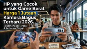 hp yang cocok untuk game berat harga 1 jutaan kamera bagus terbaru 2026
