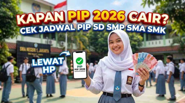 kapan pip 2026 cair, cek jadwal pencairan pip sd, smp, sma, smk lewat hp