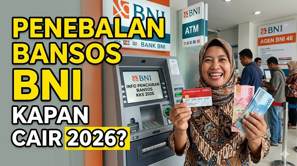 Penebalan Bansos BNI Kapan Cair 2026, Segera Cek Syarat Daftar Pencairan Lewat Online