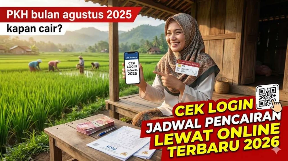 pkh bulan agustus 2025 kapan cair, cek login jadwal pencairan lewat online terbaru 2026