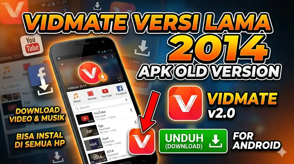 Aplikasi Vidmate Versi Lama 2014 APK Old Version for Android