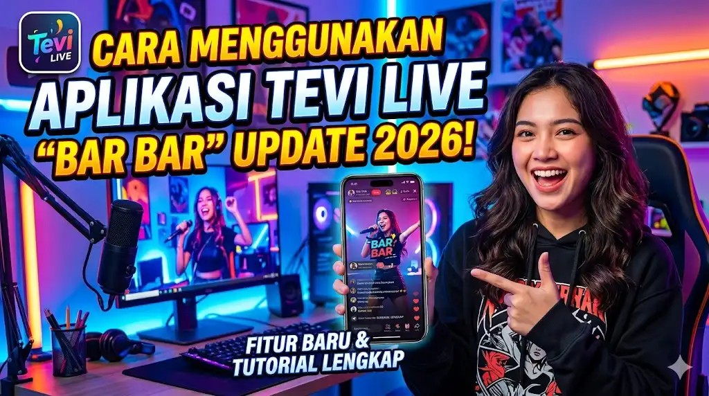 Cara Menggunakan Aplikasi Tevi Live Bar Bar Update Terbaru 2026 Cara Menggunakan Aplikasi Tevi Live Bar Bar Update Terbaru 2026