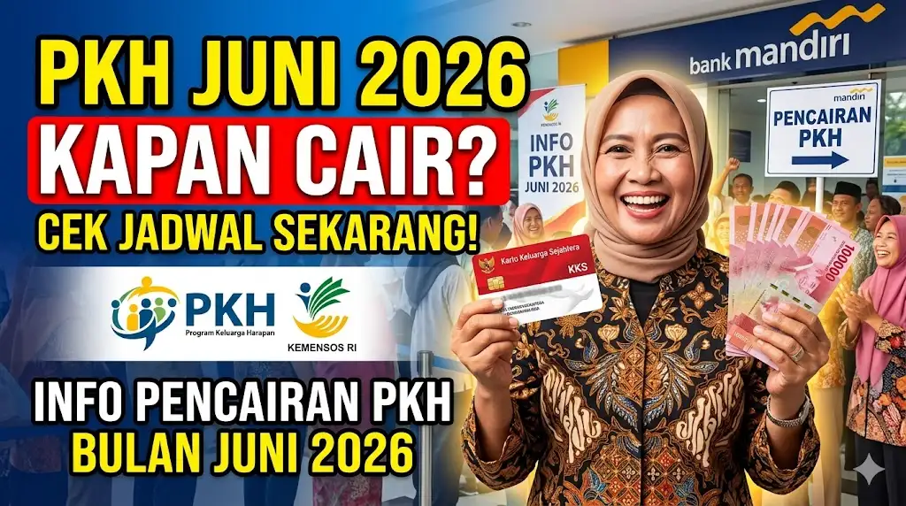 PKH Juni 2026 Kapan Cair, Cek Jadwal Info Pencairan PKH Bulan Juni 2026